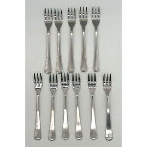 Washington Forge Spirit of American Coctail/Seafood/Appetizer Forks Korea Qty 11